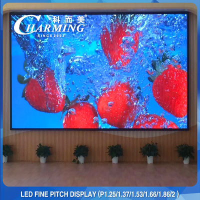 شاشة عرض LED متينة ذات درجة البكسل الدقيقة IP42 لغرفة الاجتماعات