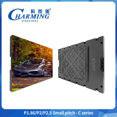 P1.86-2.5 سلسلة Pitch-C الصغيرة شاشة LED بعرض منظور واسع للغاية شاشة LED شاشة رمادية عالية