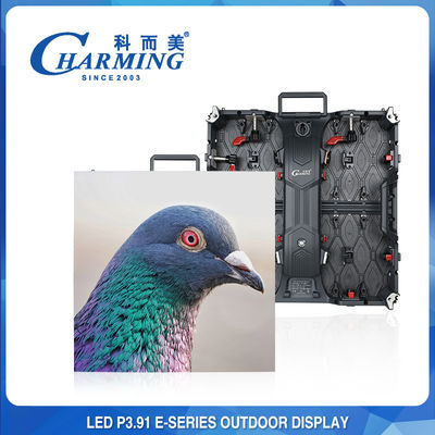 E Series 4K 3840Hz 500x1000mm P3.91 شاشة LED اتصال سريع تروس