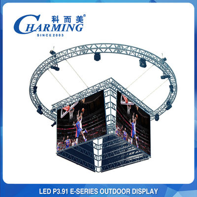 E Series 4K 3840Hz 500x1000mm P3.91 شاشة LED اتصال سريع تروس