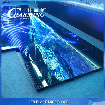 Pixel Pith P30MM Pixel LED Dance Floor 50x50CM أمامي مقاوم للماء