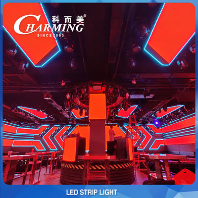 297LM IP42 شريط إضاءة LED بالألوان الكاملة RGB لقاعة الرقص الترفيهية