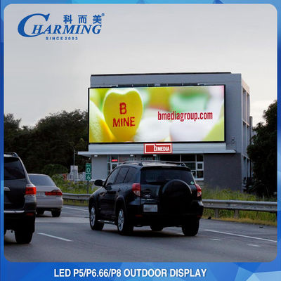 جدار فيديو LED خارجي ملون كامل M5 مقاوم للماء IP65 960 * 960 مم لتأجير اللوحات الإعلانية