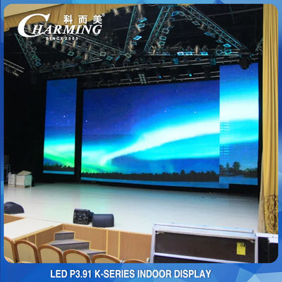 شاشة LED داخلية P3.91 500X1000X86mm 3840Hz عالية معدل التحديث سلسلة Kaito-K