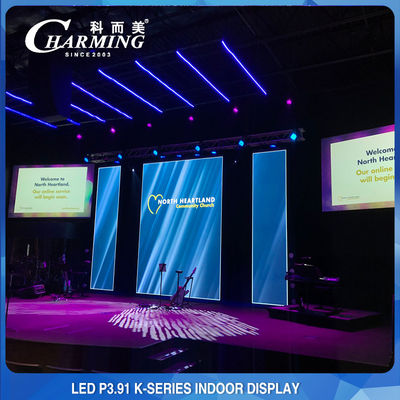 شاشة عرض فيديو LED خارجية للمسرح ، دقة RGB P3.91 256x128