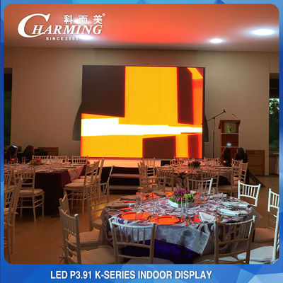 P3.91 200W LED Display Video Wall ، متعدد الأغراض LED شاشة عرض الحائط في الهواء الطلق