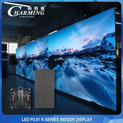 لوحات حائط فيديو LED مضادة للتصادم داخلية 256x128 متعددة الأغراض