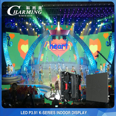 لوحات حائط فيديو LED مضادة للتصادم داخلية 256x128 متعددة الأغراض