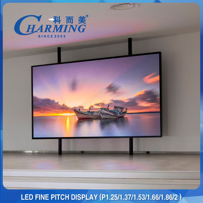 Adversting شاشة LED داخلية ثابتة P1.2 P1.5 P1.8 P2 P2.5 شاشة جدار فيديو LED