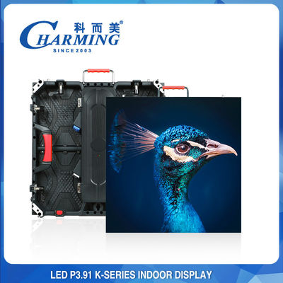 شاشة عرض حائط فيديو 4K مقاومة للماء بالكامل ، شاشة LED خارجية P3.91 عالية السطوع