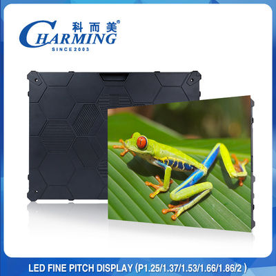 P1.86 P2 P2.5 LED Video Wall Display الألومنيوم المصبوب البسيط ارتفاع تحديث 3840 هرتز