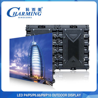 شاشة إعلانات LED خارجية كبيرة للتلفزيون 960x960MM P3 P4 P5 P8