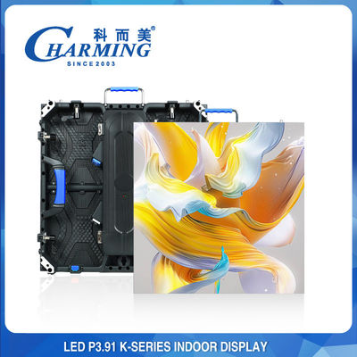 2.6MM Pixel Pitch Indoor LED Display مع 13.5Kg وزن الكابينة الخفيف ومادة سبيكة الألومنيوم