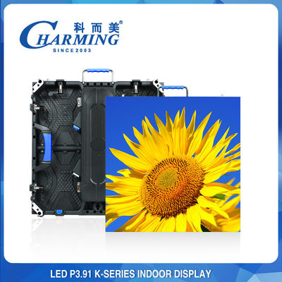 P3.91 RGB لوحة إعلانات كبيرة ، 500x1000mm / 500x500mm شاشة LED خارجية