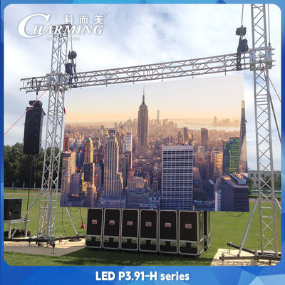 شاشة LED 3C للإيجار IP65 3840 عالية التجديد للأحداث في الهواء الطلق حفلات موسيقية