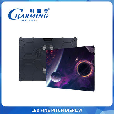 شاشة LED داخلية عالية الجودة للمحاضرات والمعارض 8K ، الصيانة الأمامية ، 6 مساحات البكسلات ، أحجام مرنة