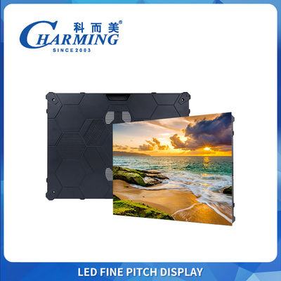 عرض LED داخلي ذو حجم متبادل - 320x640mm P1.86 P2.22 الخزانات سهلة إصلاح الجبهة العرض الإعلامي للكنيسة