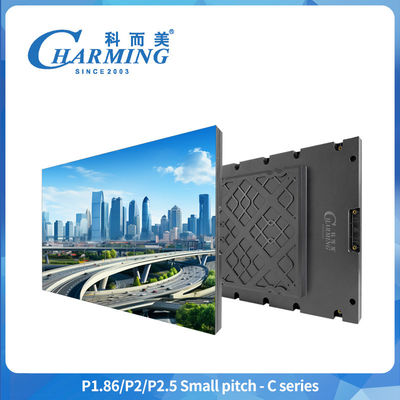 عرض حائط فيديو LED ملون بالكامل LP1.86-P2.5 عرض LED رقيق 4K HD