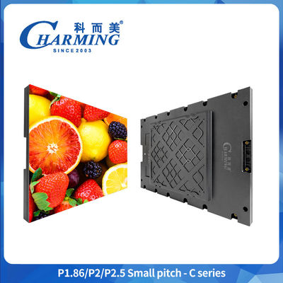 P1.86-2.5 سلسلة Pitch-C الصغيرة شاشة LED بعرض منظور واسع للغاية شاشة LED شاشة رمادية عالية