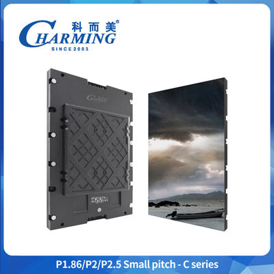 P1.86-2.5 شاشة LED ذات الوتيرة الدقيقة 320 × 480 التوصيل السلس 16 بت مقياس رمادي مرتفع