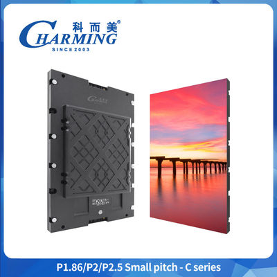 P1.86-2.5 شاشة LED ذات الوتيرة الدقيقة 320 × 480 التوصيل السلس 16 بت مقياس رمادي مرتفع