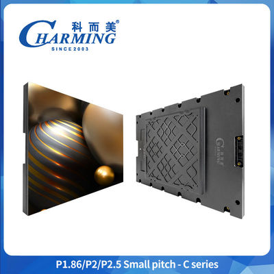 P1.86-2.5 شاشة LED ذات الوتيرة الدقيقة 320 × 480 التوصيل السلس 16 بت مقياس رمادي مرتفع