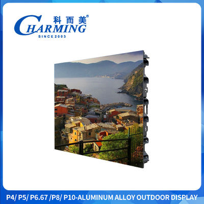 شاشة P4 LED 960x960 لون كامل 3840 هرتز عرض فيديو Sxey في الهواء الطلق