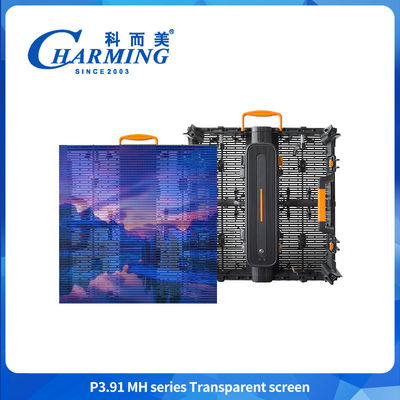 P3.91 شاشة LED 3840hz الشفافة في الهواء الخارجي LED لوحة عرض جدار الفيديو للعرض