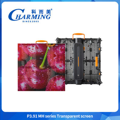 SMD 1921 الشفاف LED الجدار الفيديو الشفاف LED لوحة العرض 140° زاوية النظر شاشة LED