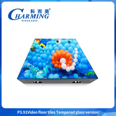500X500MM P3.91 الصين LED Display LED Panel للإعلانات GOB الأرضية الرقصية المغناطيسية LED للحفلات والحانة