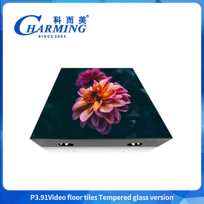 P3.91 LED Display Advertising Light Boxes Indoor GOB Floor Led Dance Floor Panel للفعاليات