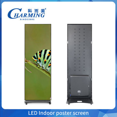 GOB Full Color Wifi Digital Poster LED Video Wall إعلانات العرض