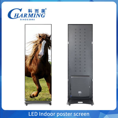 تصميم جديد P1.8 P2 P2.5 لوحة فيديو LED عرض داخلي لوحة مرآة LED شاشة عرض إعلانية