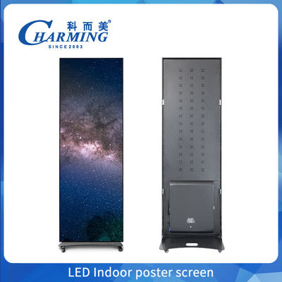HD LED داخلي ملون ملون ملون P1.86 P2 P2.5 P3 أرضية واقفة شاشة رقمية شاشة ملصق