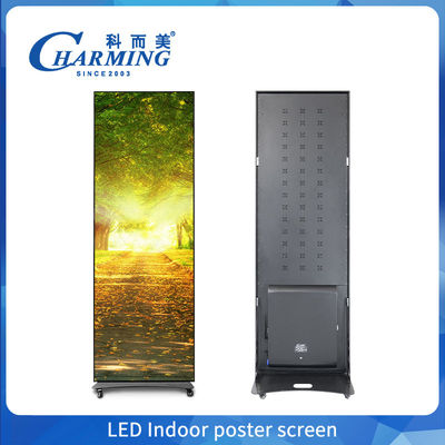شاشة عرض فيديو P2.5 LED متحركة 4k LED شاشة عرض مخصصة الحجم داخلي LED ملصق الإعلانات عرض المنتجات