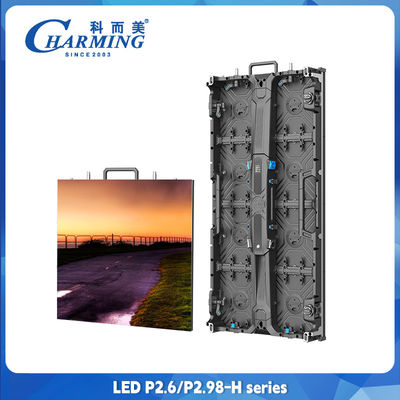 8K P2.6 P2.9 P3.9 LED الإيجار الفيديو الحائط المرحلة الحدث الصب الصب المقصورة الألومنيوم مجلس الوزراء مشعل