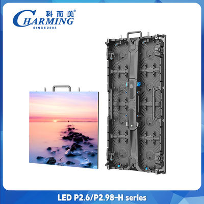 8K P2.6 P2.9 P3.9 LED الإيجار الفيديو الحائط المرحلة الحدث الصب الصب المقصورة الألومنيوم مجلس الوزراء مشعل