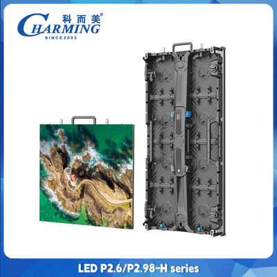 P2.6 P2.97 P3.91 P4.81 الإيجار الداخلي في الهواء الطلق المنصة الحدث لوحة عرض LED شاشة LED شاشة إعلانية 4K