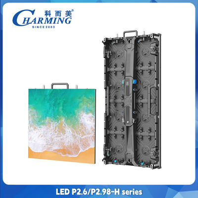 8K P2.6 P2.9 P3.9 LED الإيجار الفيديو الحائط المرحلة الحدث الصب الصب المقصورة الألومنيوم مجلس الوزراء مشعل