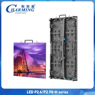 شاشة عالية الوضوح داخلية P2.6 P2.98 استئجار استخدام شاشة LED شاشة إعلانية 4K