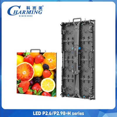 شاشة عالية الوضوح داخلية P2.6 P2.98 استئجار استخدام شاشة LED شاشة إعلانية 4K
