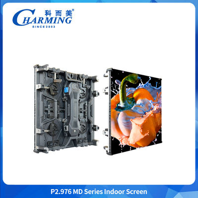 داخلية مرنة P2.604 P2.98 P3.91 الصب الصبغ الألومنيوم سهلة الصيانة استئجار شاشة عرض LED