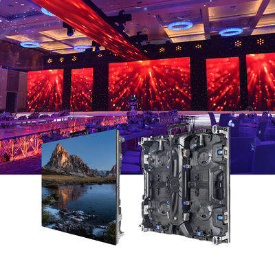 معدل تحديث عالي، ألوان زاهية P2.976 LED OutdoorScreen لملاعب كرة السلة، المطعم، المعرض