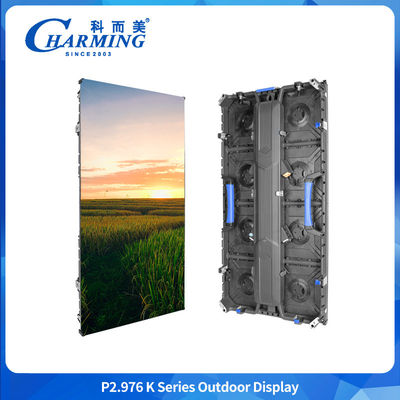 منصة تأجير عالية الأداء LED P2.6 داخلية تأجير LED شاشة 7680hz Ledwall Display 500 * 500mm الوجبات السريعة داخلية LED