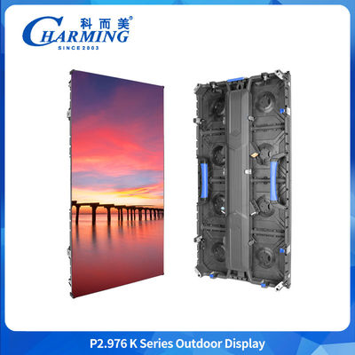 سرعة الإرسال السريعة P2.976 الفيديو في الهواء الطلق كامل الألوان LED Display IP 65 K Series Video In Nigeria