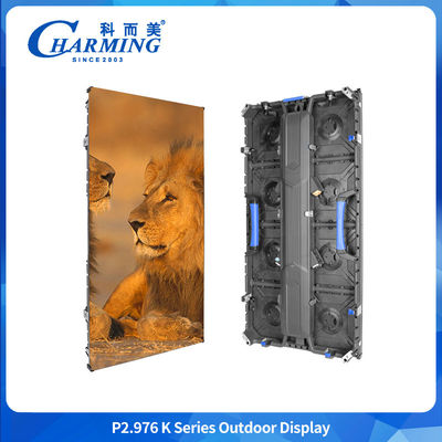 3d الإعلانات في الهواء الطلق الشاشة LED P2.976 K إعلانات دائرة الرسم البياني لوحة إشارات LED