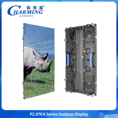 حائط فيديو خارجي الإعلانات LED شاشة العرض P2.98 K المسرح LED حائط فيديو للحفلات الموسيقية Full Color Led Video Wall