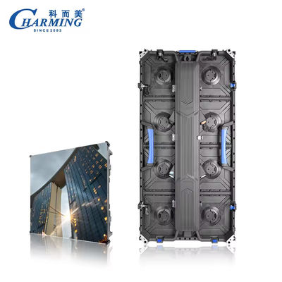 ألوان ساطعة وجودة صورة مفصلة P2.98 شاشة فيلم LED خارجية شاشة مسرح LED للإعلان في الشارع
