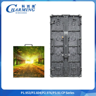 خفيف الوزن 6.6 كجم P2.6-3.91 منحني مرن IP42 CP Series LED Video Wall شكل خاص للكشف عن الشاشة