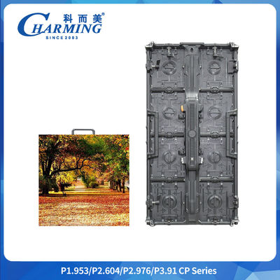 P1.9 GOB تثبيت دقيق P2.6/2.98/3.91 عادي منحني مرن IP42 CP Series LED Video Wall زاوية يمين عمود شاشة العرض